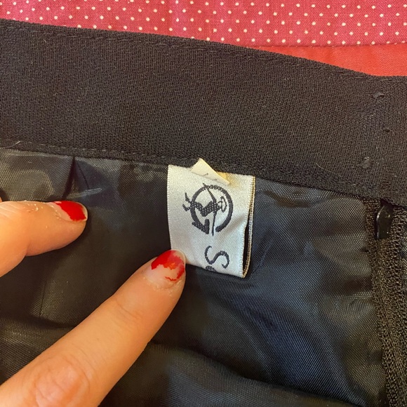 Vintage Black Pencil Skirt (Korean Brand - can’t make out name) - Picture 6 of 10